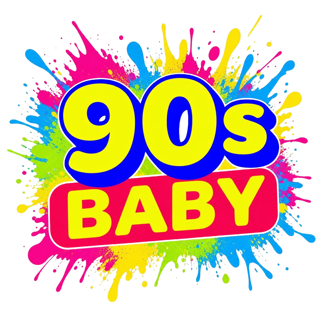 90s Baby Paint Splash T-Shirt