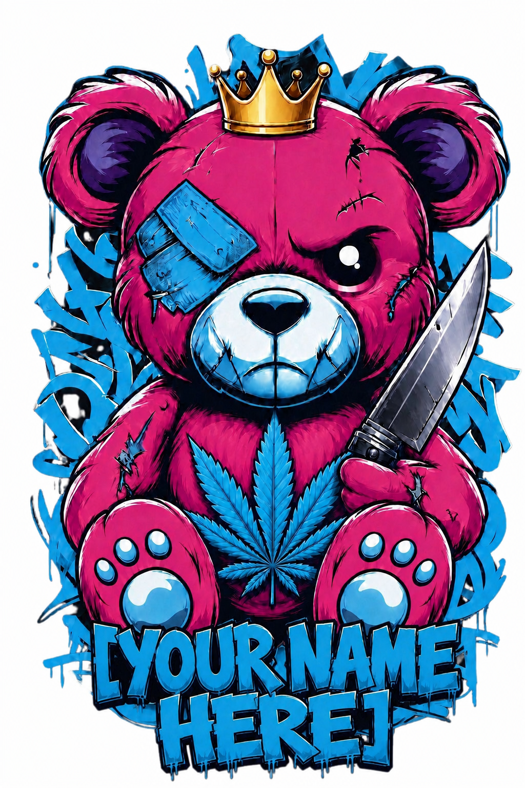Cute but psycho stoney bear